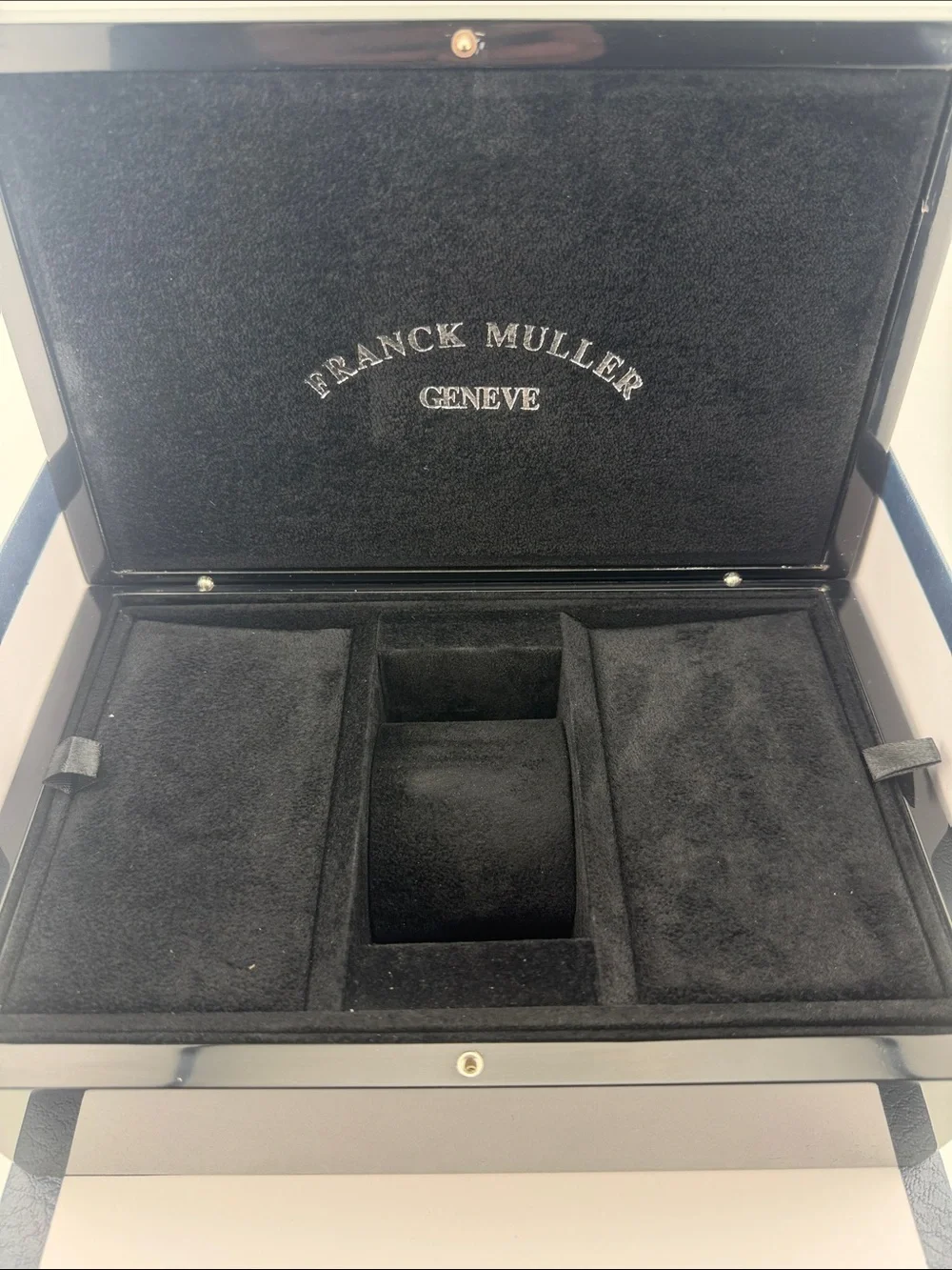 Frank Muller Black Watch Presentation Box - Navy Case